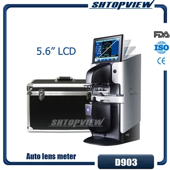 

D903 Hot Sale Color Touch Screen 5.6 Lensometer With Printer And PD Measurer Inner UV Part Auto Lens Meter