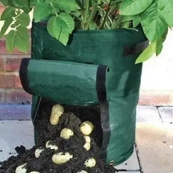 

Hanging Gardening Plant Containers Patio Lawn Garden Accessories Planting Bag Open Style Planter Potato Grow Planter Bags