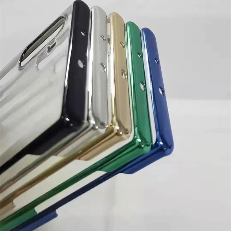 Противоударный мягкий чехол для телефона samsung для Galaxy Note 10 Note10+ NoteX Note10 Plus Прозрачный жесткий чехол