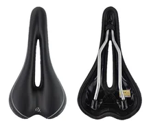 

Bike Cushion PU Leather Breathable Comfortable Hollow gel GEL Polyurethane Shockproof MTB Road Bicycle Saddle