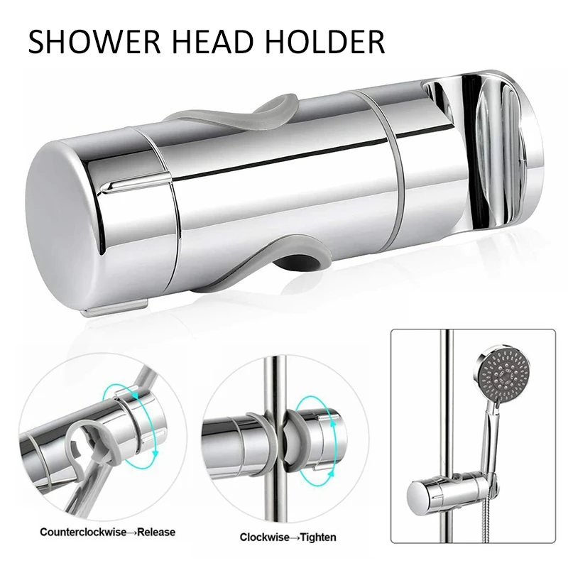 New 360 Degrees Rotation Adjustable Bathroom Shower Rail Head & Hose