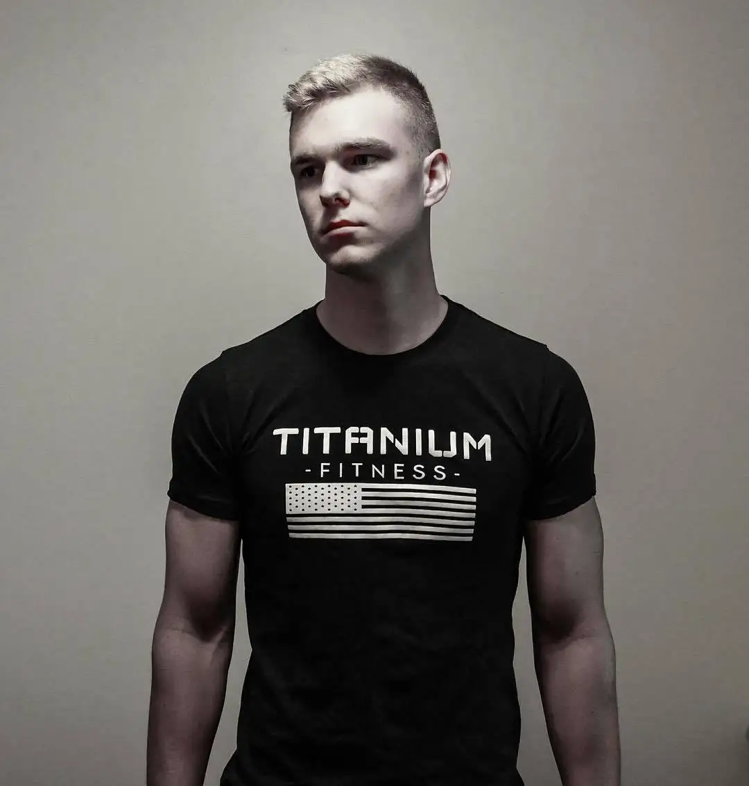 

2018 Muscle Kid Brother Summer New Style Sports Short Sleeve T-shirt Men's Fitness for Basketball Training Breathable Round-neck