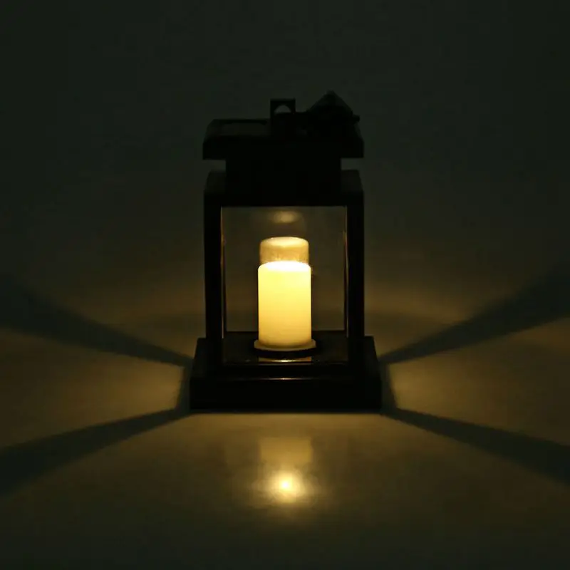 ABSS-2PCS на солнечных батареях светодиодный открытый лампы в форме свечи Фонари напольный светильник для дома и сада украшения светильник теплый белый