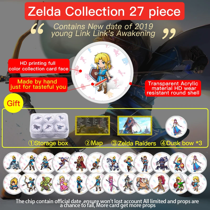 124 шт nfc-карта Amiibo игра дыхание диких Ns Переключатель 20 сердце волк Одиссея splatoon - Цвет: Красный