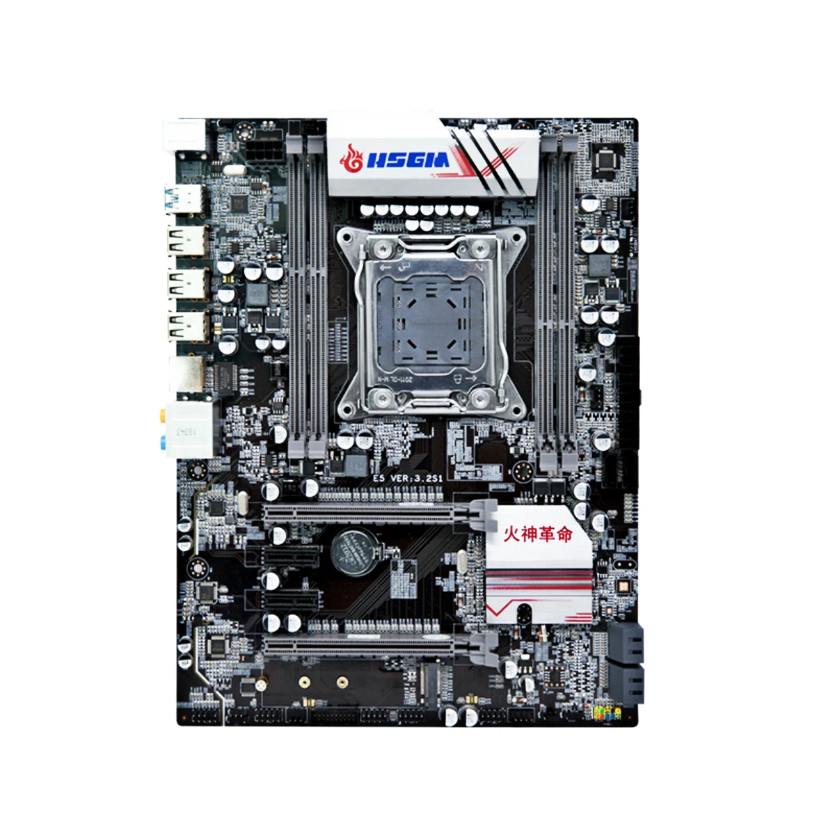 X79 материнская плата LGA2011 CPU ATX USB3 SATA3 Kit PCI E NVME M.2 SSD Поддержка DDR3 REG ECC Rams и Xeon E5 Core