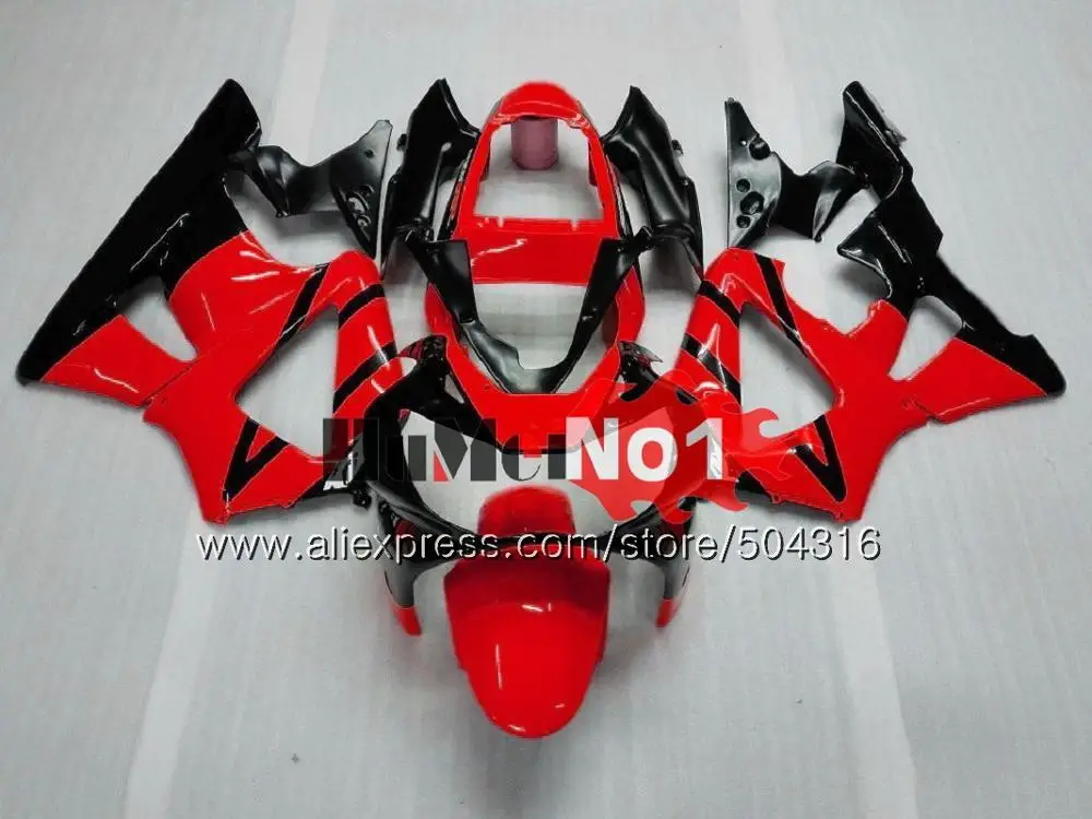 Корпус для HONDA CBR900 RR CBR 929RR 929 900 RR 900RR 46MC. 0 CBR929RR CBR900RR CBR929 RR 2000 2001 00 01 комплект обтекателей синего и белого цвета - Цвет: No. 6 Red