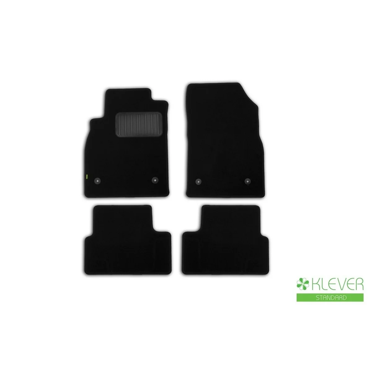 Коврики в салон klever standard opel astra j 5d 2009->, хб., 4 шт