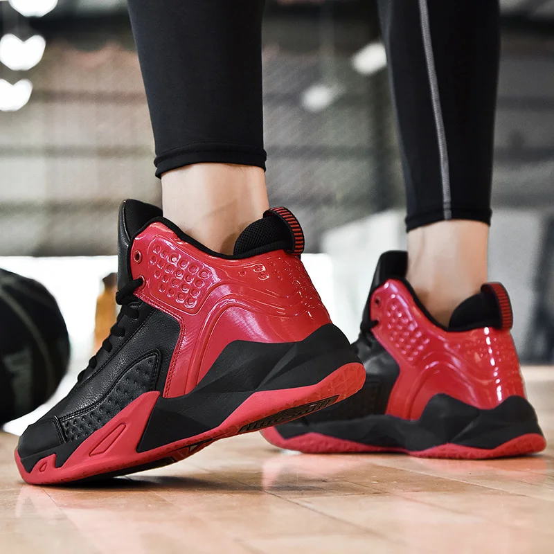 Basket Homme Chaussure Осенняя мужская баскетбольная обувь нескользящие кроссовки мужские высокие баскетбольные кроссовки Мужская поддержка