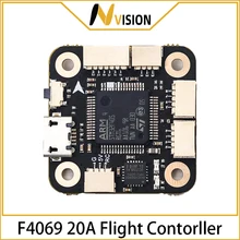 NVision controlador de vuelo 2 4S Lipo AIO STM32F405 MCU6000 Fpv, Kit de Dron compatible con DJI para cuadricóptero teledirigido, Tcmmrc, GPS, F4069, F4
