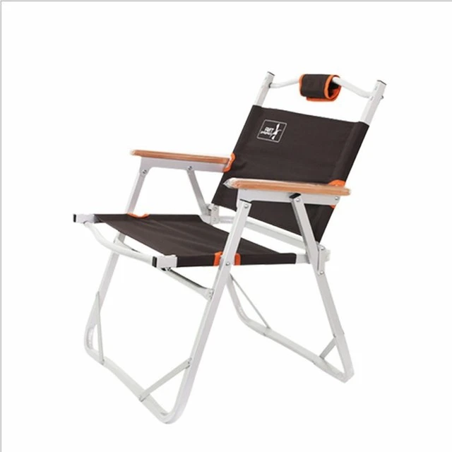 Folding Chair Lumbar Back Support Light Weight Portable Deluxe Outdoor Leisure Chair Lazy Folding Seat Director Chair Camping Beach Chairs Aliexpress