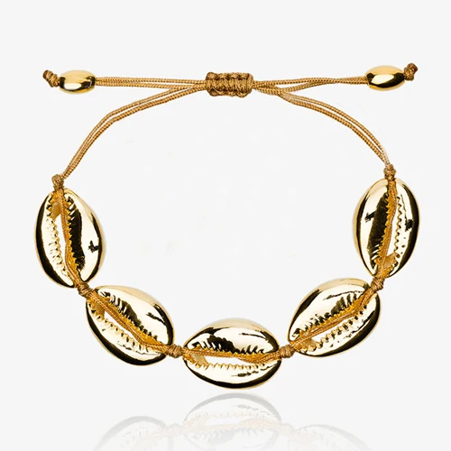 Bileklik pulseras Mujer hombre puka PORCELEINSLAK shell armbanden voor vrouwen Подарочная бижутерия sieraden богемные boho armbanden armb - Окраска металла: Родиевое покрытие