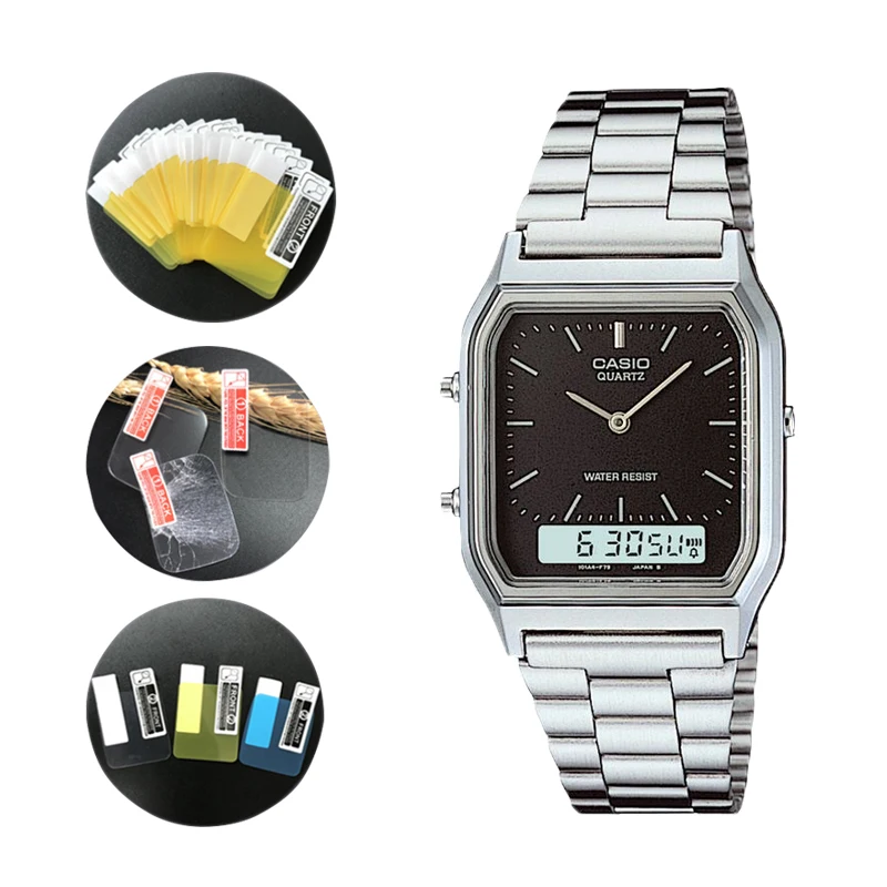 5Pcs Full Screen Protector Film For Casio AQ230 Sport Watch AQ 230GA 9D HD  Protective Film Guard Explosion proof Anti Scratch|Smart Accessories| -  AliExpress
