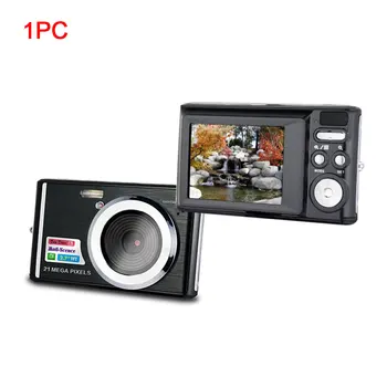 

C4 COMS Sensor Anti Shake Digital Camera Ultra Thin Portable Travel Face Detection HD Zoom Birthday LCD Display Mini Gift Clear