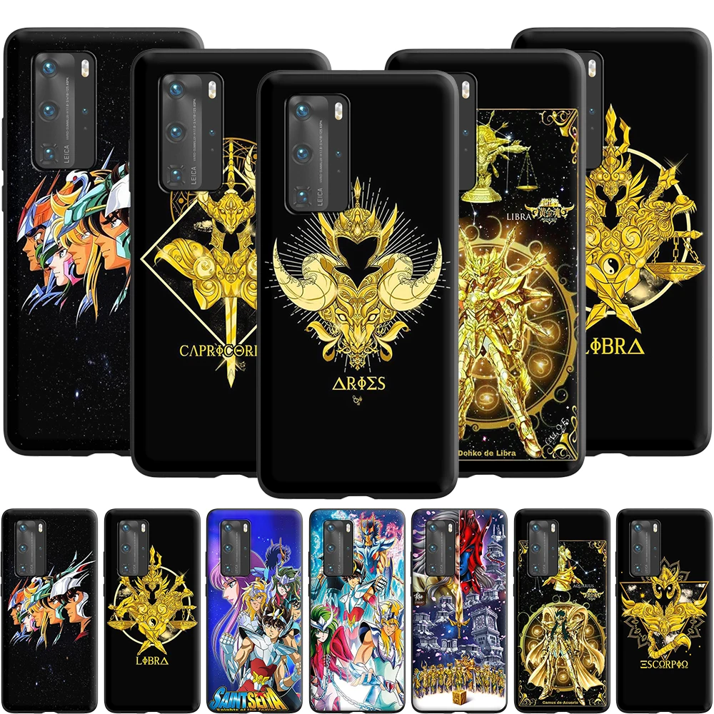 Чехол Saint Seiya для Huawei P10 Lite P20 P30 P Smart 2021 Z P40 Pro | Мобильные телефоны и аксессуары