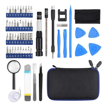 

Screwdriver Set 58 in 1 Precision Screwdriver Set Magnetic Repair Tool Kit Screwdriver Kit for IPhone Pad PC Laptops PS4 Compute