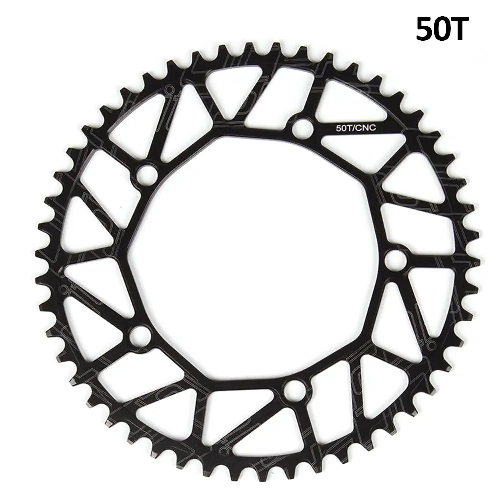 Litepro 130 BCD 8/9/10/11 Скорость Полые CNC сплав один диск звездочка цепной передачи дорожный складной велосипед цепные колесики 50/52/54/56/58T передняя Звездочка - Цвет: 50T