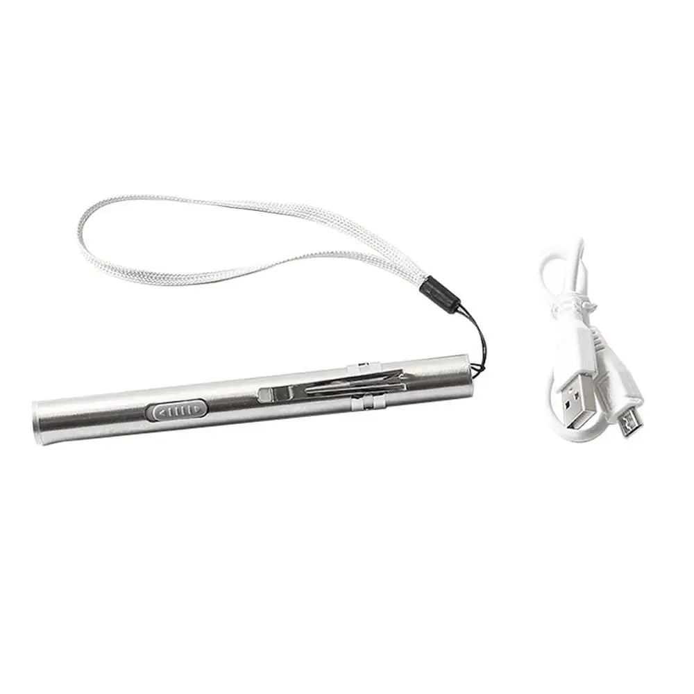 

Usb Rechargeable Mini Led Flashlight High Lumen Pen Light Mini Pocket For Home And Outdoor Activities