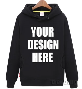 

2017 Autumn spring man women custom Personalized logo DIY customized pattern designer sweatshirt hoodie