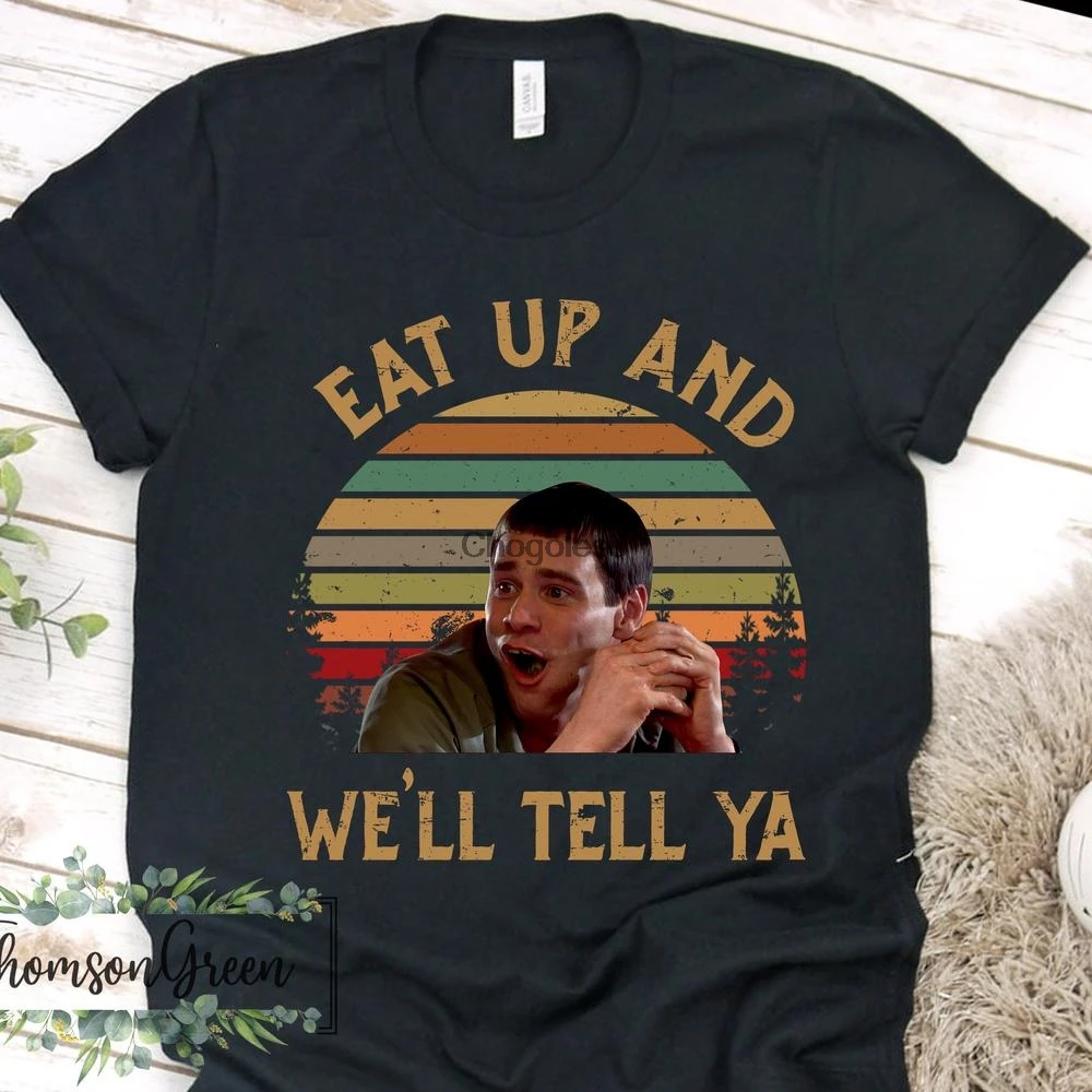 Рубашка Eat Up And We LL Ya винтажная Рождественская футболка Ллойд и