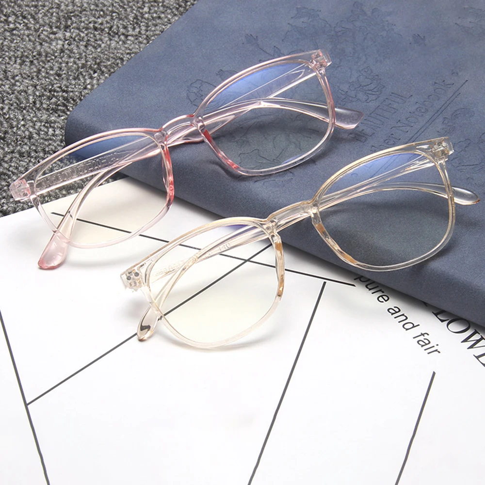 

Anti-Blue Light Glasses Transparent Frame Computer Cell Phone Eye Protection For Men Women Office Worker Fashion Accessories