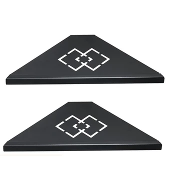 

Bathroom Shelves Black Stainless Steel 304 Wall Bathroom Shower Shampoo Rack Bathroom Accessories Shelves X2