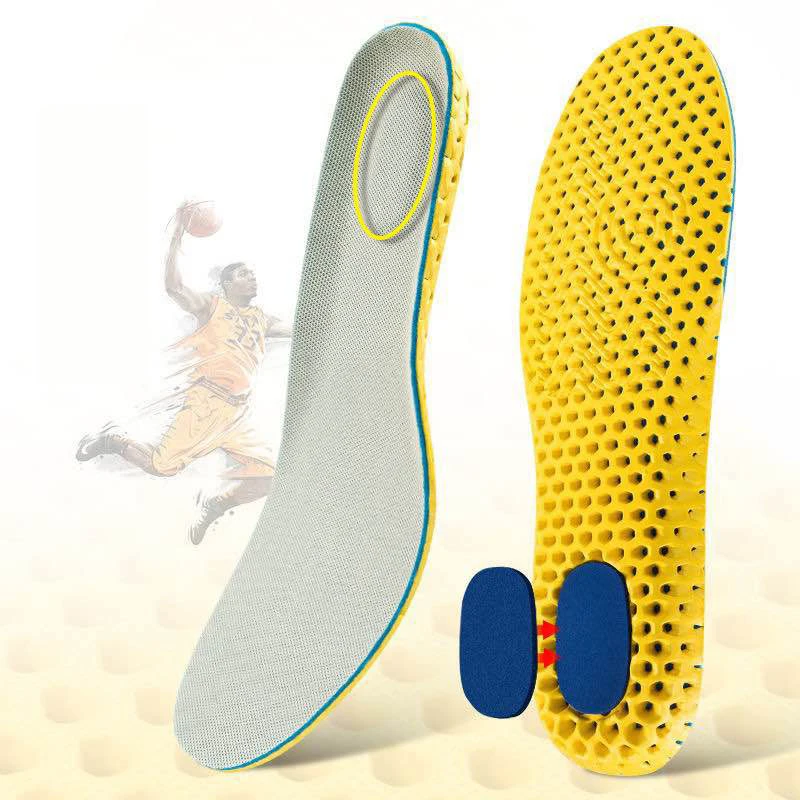 Memory Foam Sport Soft Running Arch Support Breathable shoes insole For Woman& Men
