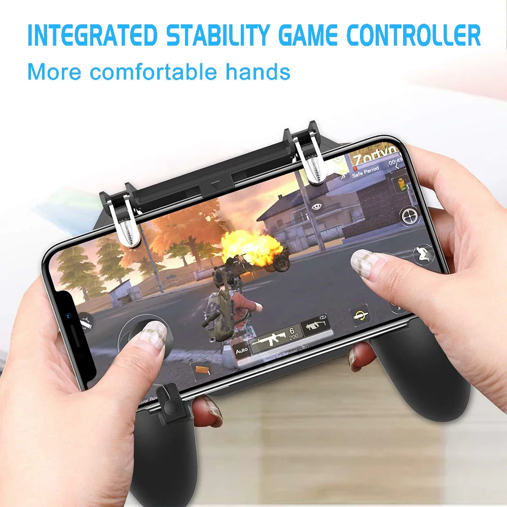  Joystick controller for mobile phone with remote console game players with fire shooter L1R1 for PU