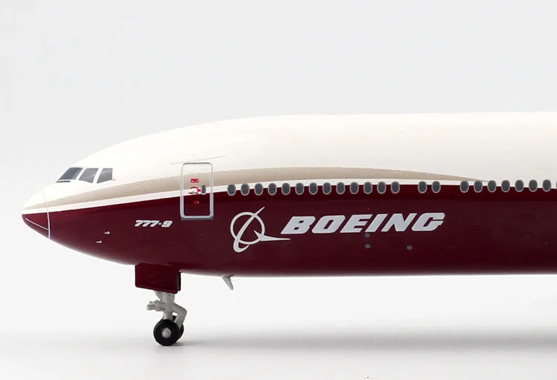 Специальный литой металл 1/400 LH4126 модель самолета Boeing777-9x домашний дисплей коллекционные игрушки для детей