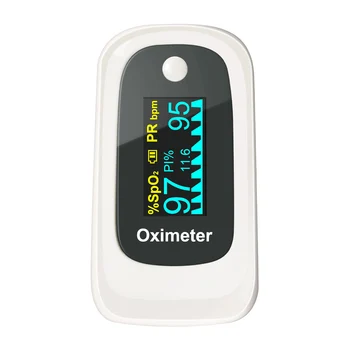 

OLED Finger Pulse Oximeter SPO2 PR PI ODI 8 Hour Sleep Tracking Monitoring Curve Heart Rate Monitor