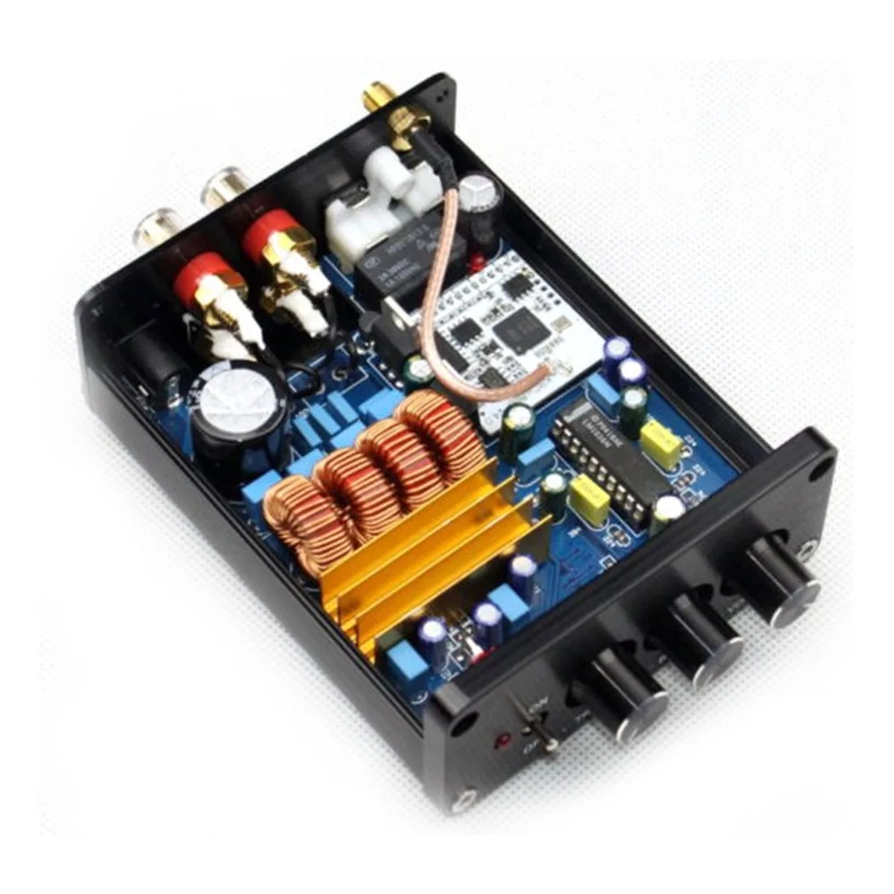 Класс D AMP TPA3116 LM1036 Регулировка громкости Bluetooth цифровой усилитель мощности мини портативный усилитель звука