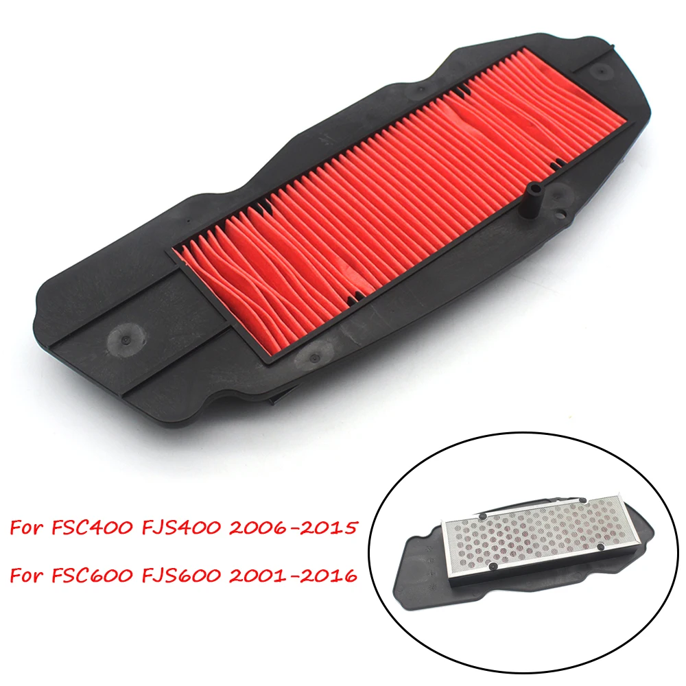 

Motorcycle Air Intake Filter Cleaner Element Air Filter For Honda FSC400 FJS400 2006-2015 FSC600 FJS600 2001-2016 Silverwing