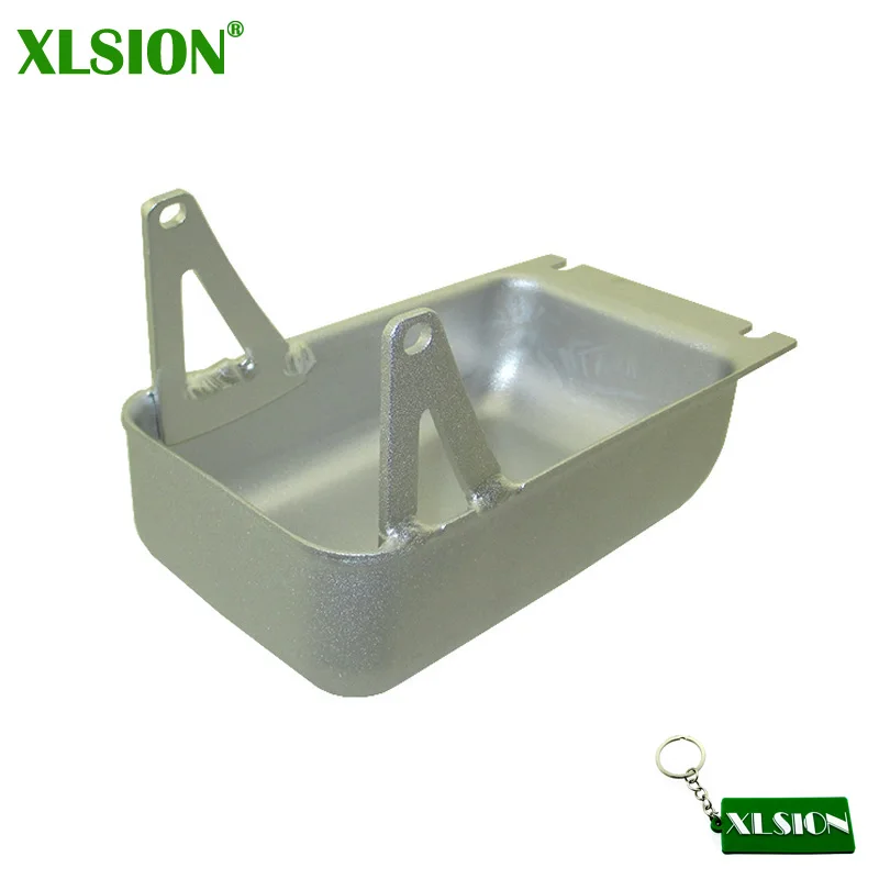 Silver XLSION питбайк супермото ограждение приямка маслоуловитель поддон бака - Цвет: Silver