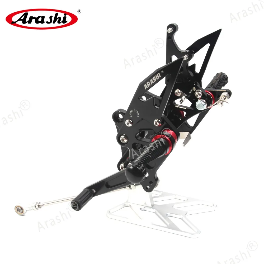 Араши для SUZUKI GSXR 1300 Hayabusa 2008- ЧПУ Rider Rearset Регулируемые подножки 2009 2010 2011 подножки