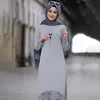 turkey muslim dress women long top hollow solid islamic clothing hijab dresses moroccan kaftan jilbab party vestidos abaya 2022 ► Photo 2/6