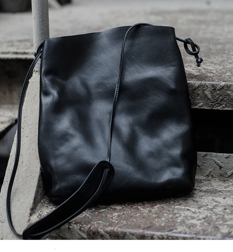 [EAM] Women New Pu Leather Black Split Joint Temperament Personality Accessories Fashion Tide All-match Spring Autumn 1K486