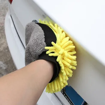 

Multifunction Thick Cleaning Glove Car Wash Glove Coral Mitt Soft Anti-Scratch For Car Wash And Cleaning Car Wax Detailing Brush
