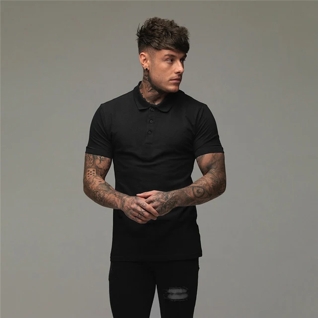High Quality Mens Polo Shirt Short 