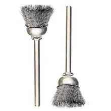 36 шт нержавеющая сталь/латунная проволока щетка полировка комплект кругов для роторного питания