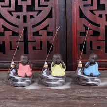 Aromaterapia ладан держатель монаха обратного потока украшения с фабрики альпийский струящийся песок ремесла керамика канал