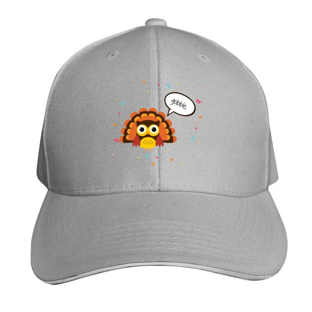 Интересный простой милый сова День благодарения сэндвич утка язык бейсболка классический Arc Dome
