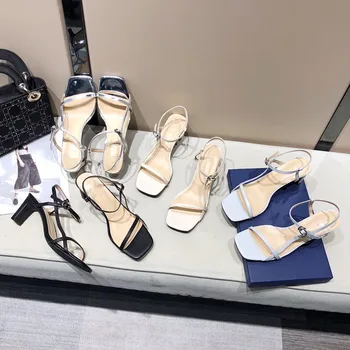 

Explosive style sexiest thin belt fashion comfortable female high-heeled sandals new women's shoes sandals all-match 5.5cm