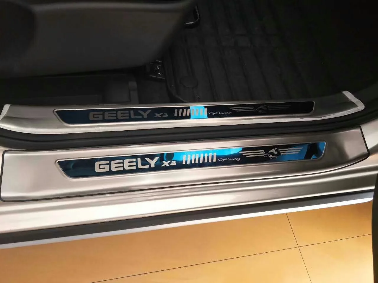 Geely Vision X3 рулевая нашивка «штурвал» Vision X3 рулевое колесо яркая рамка украшение Vision X3 только модифицированный Интерьер Отделка