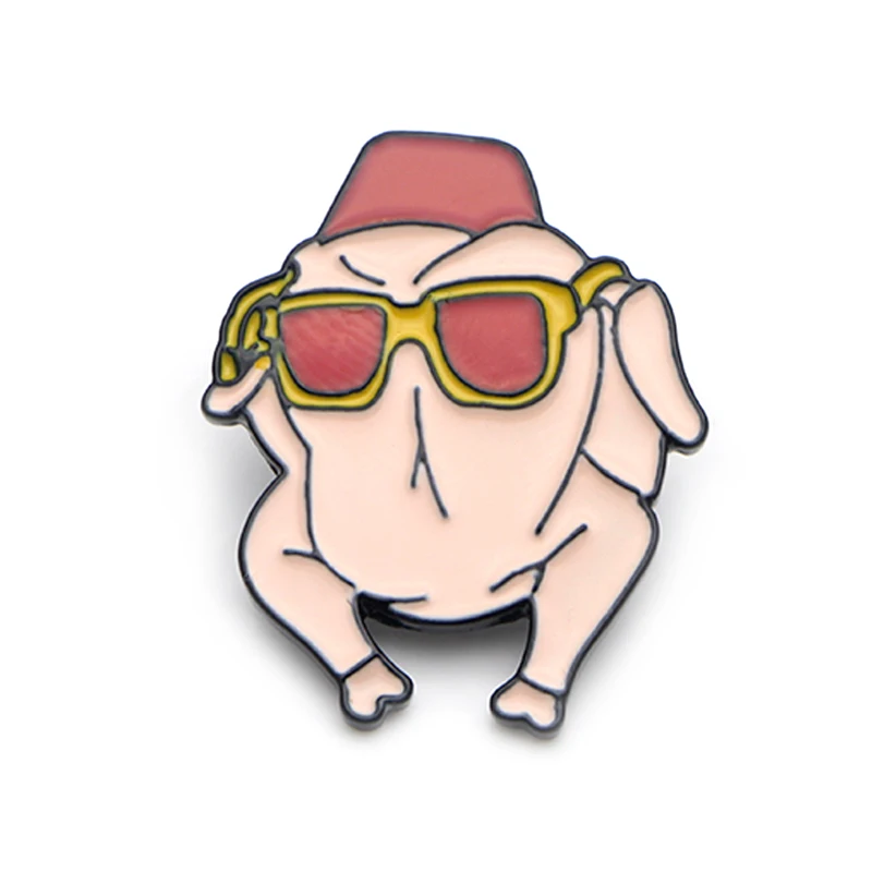 

K81 Wholesale 20pcs/lot Turkey Friends TV Show pin Metal Brooches and Pins Enamel Pin Badge Brooch T-shirt Collar Jewelry