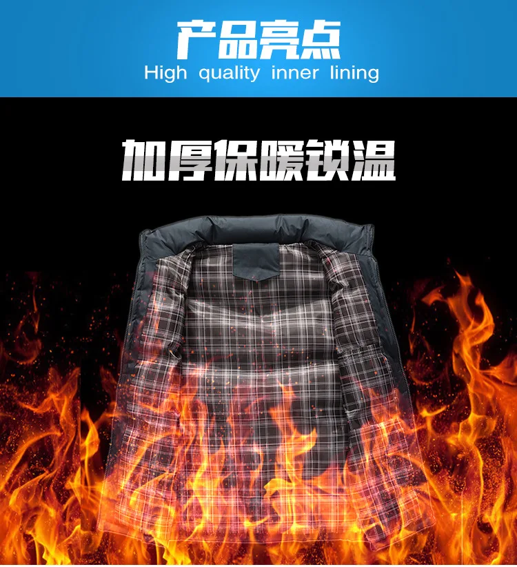 Autumn And Winter New Style Men Waistcoat Coat Thick Sleeveless Cotton-padded Clothes Men's Korean-style Trend Youth Casual