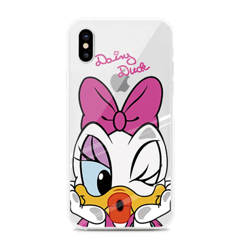 Милый чехол с рисунком Микки для iPhone 6, 6s, 7, 8 Plus, мягкий силиконовый чехол для телефона, чехол для iPhone 11 Pro, X, XR, Xs Max, чехол - Цвет: 3