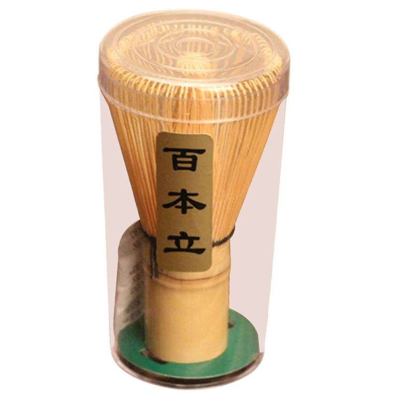 Bamboo Tea Whisk Matcha Point Appliance Matching Tool Ceremony Spare Parts Japanese Tea Set Handmade - Color: B