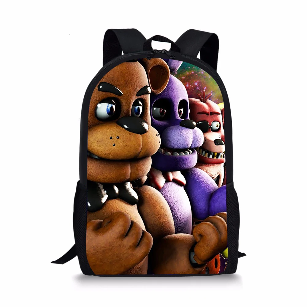 

Fashion 16-inch Five Nights At Freddys Design Children's Backpack Kids Boys Mochila Infantil Ralph School Bag Child Backpack