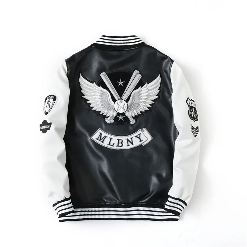 Винтажная осенне весенняя куртка из искусственной кожи 2020 Женская мотоциклетная