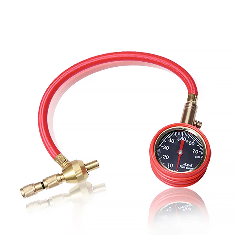 Новый манометр для шин Высокая точность 360 градусов Поворот Автомобиля