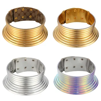 

African Style Collar Female Necklace Choke 4 Color Optional Fashion Multi-layer Necklace Bohemian Jewelry Hip Hop